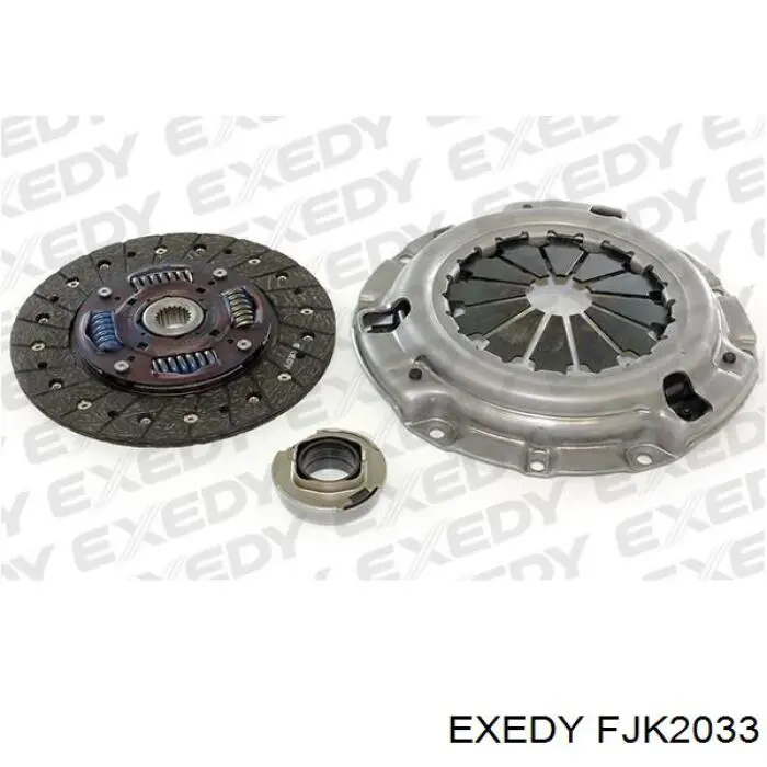 FJK2033 Exedy Kit de embraiagem (3 peças)