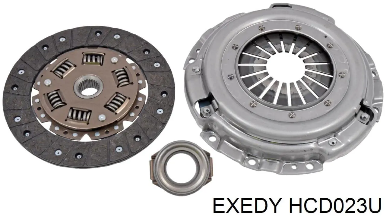 HCD023U Exedy Диск сцепления ведомый