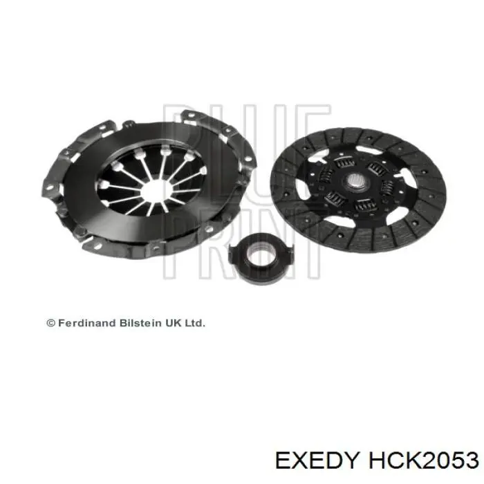 Комплект сцепления (3 части) Exedy HCK2053 цена, от 178.93 USD