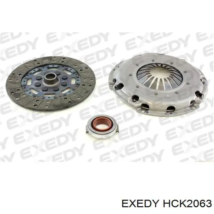 HCK2063 Exedy kit de embraiagem (3 peças)