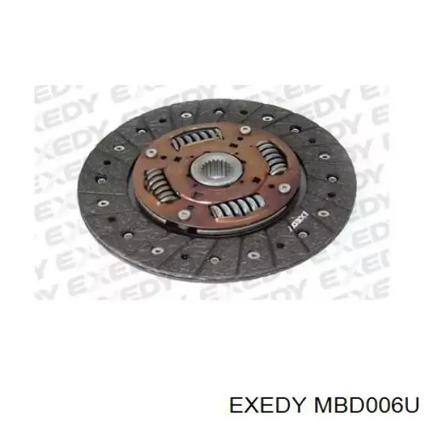 MBD006U Exedy диск сцепления