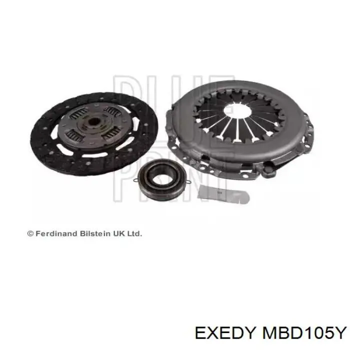 Диск сцепления MBD105Y Exedy