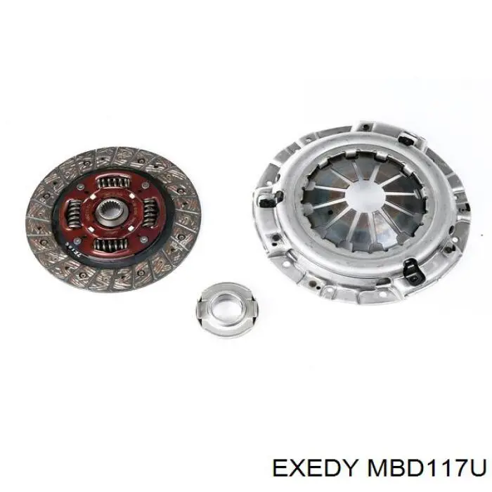 Диск сцепления ведомый на Mitsubishi Lancer X CY_A, CZ_A