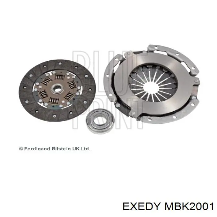 Купить MBK2001 Exedy Комплект сцепления (диск, корзина, подшипник)