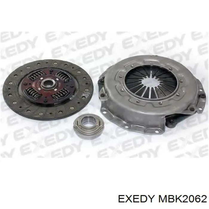 Комплект сцепления (3 части) Exedy MBK2062 цена, от 261.09 USD