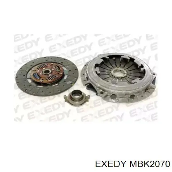 Купить MBK2070DMF Exedy Комплект сцепления (диск, корзина, подшипник)