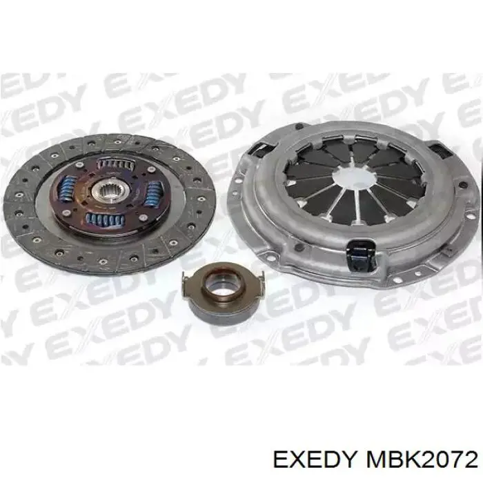 Комплект сцепления Exedy MBK2072