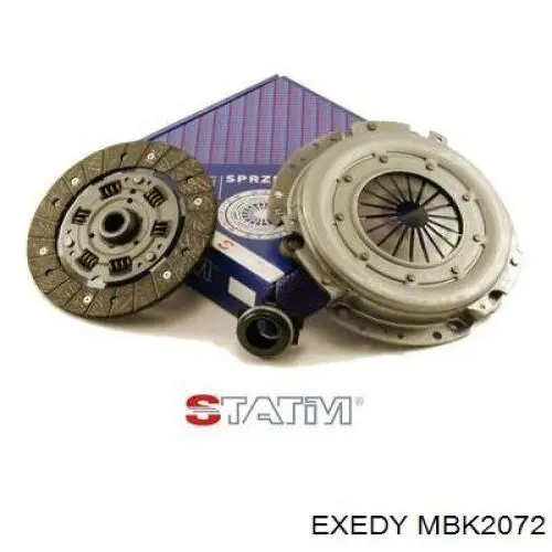 Купить MBK2072 Exedy Комплект сцепления (диск, корзина, подшипник)