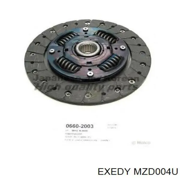 Диск сцепления Exedy MZD004U цена, от 32.85 USD
