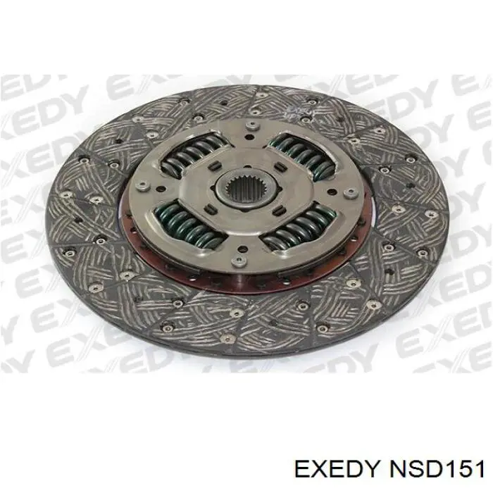 Disco de embrague NSD151 Exedy