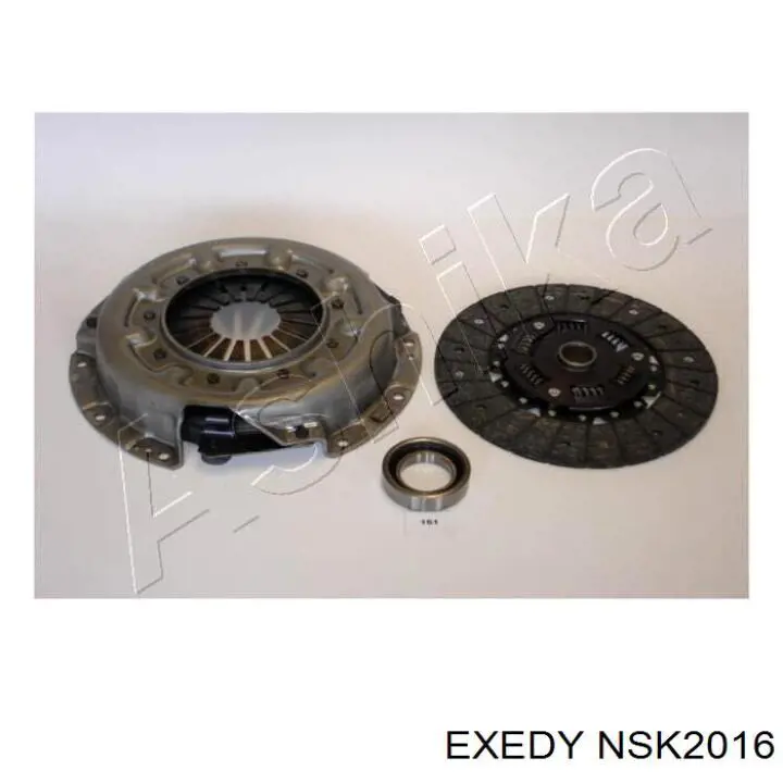 Комплект сцепления (3 части) Exedy NSK2016 цена, от 351.86 USD
