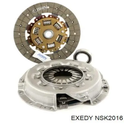 Купить NSK2016 Exedy Комплект сцепления (диск, корзина, подшипник)