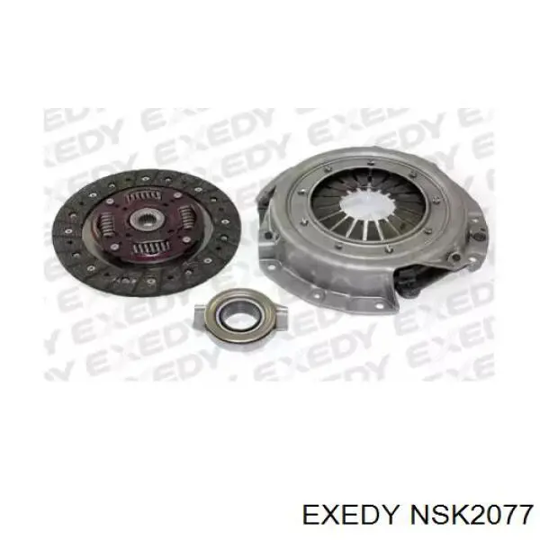 Комплект сцепления (3 части) Exedy NSK2077 цена, от 115.04 USD