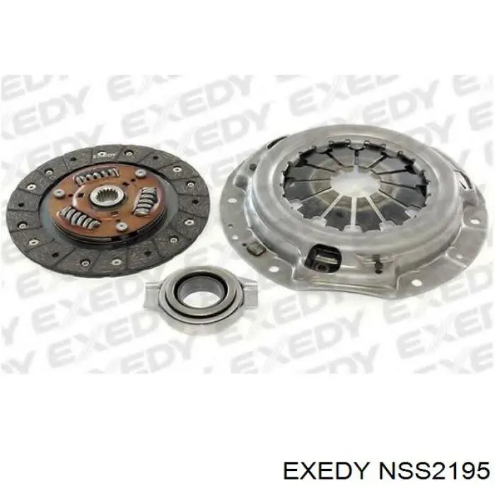 Комплект сцепления (3 части) Exedy NSS2195 цена, от 116.74 USD