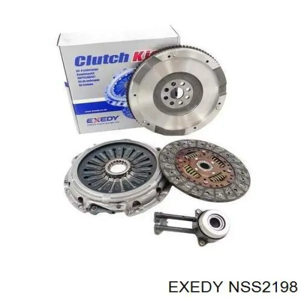 Комплект сцепления (3 части) Exedy NSS2198 цена, от 158.86 USD