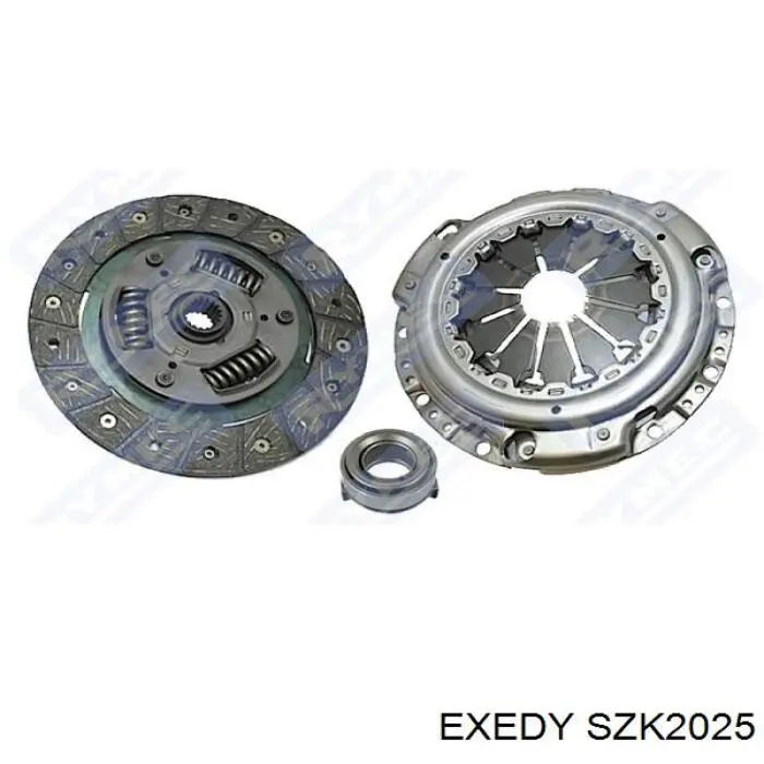 Комплект сцепления (3 части) Exedy SZK2025 цена, от 113.24 USD