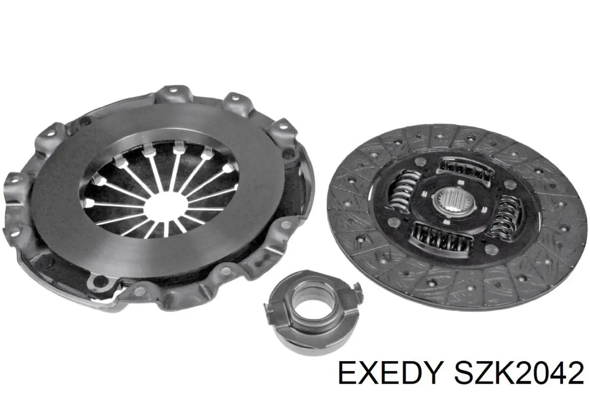 Комплект сцепления (3 части) Exedy SZK2042 цена, от 205.52 USD