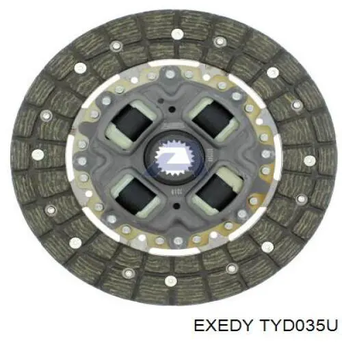 Compre TYD035U Exedy Disco de embraiagem
