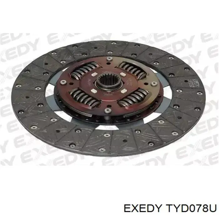 TYD078U Exedy диск сцепления