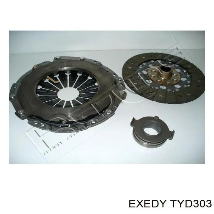 Диск сцепления Exedy TYD303 цена, от 48.14 USD