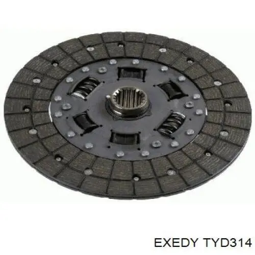 Диск сцепления Exedy TYD314 цена, от 48.17 USD