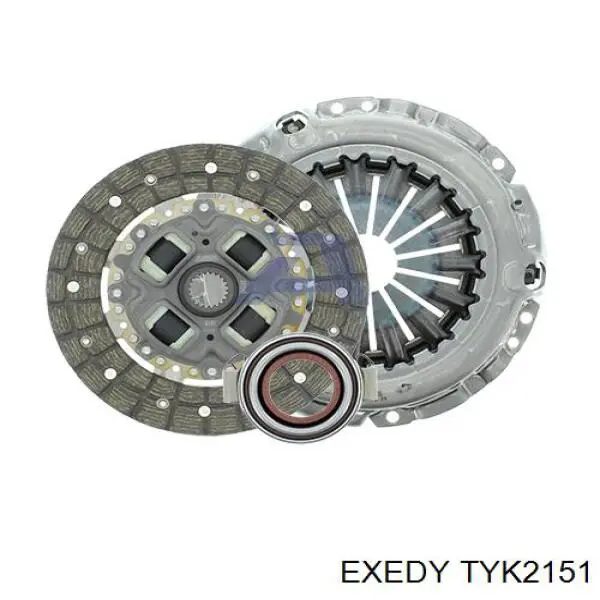 Купить TYK2151 Exedy Комплект сцепления (диск, корзина, подшипник)