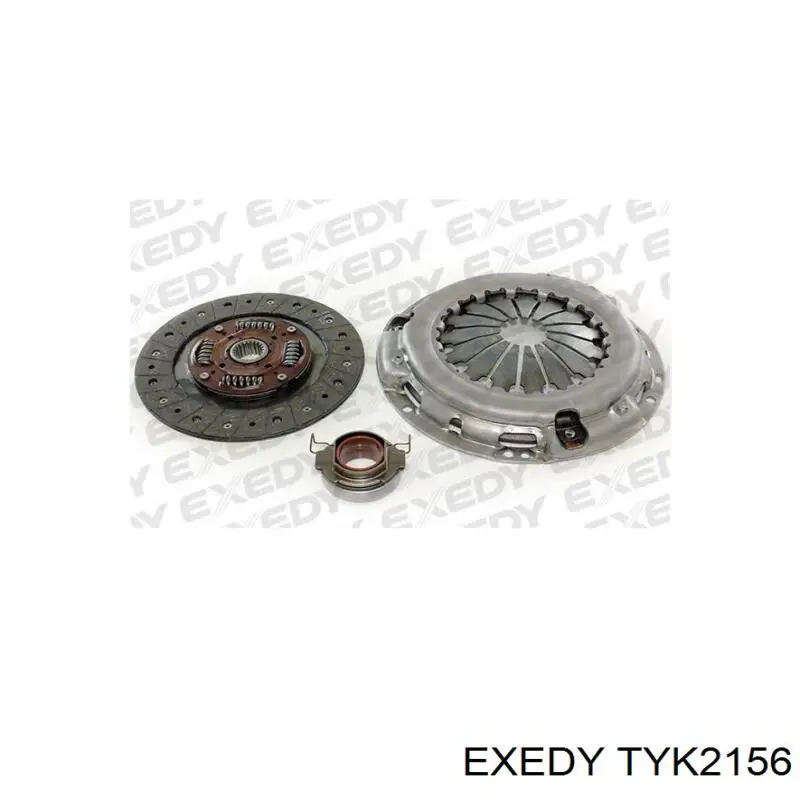 Купить TYK2156 Exedy Комплект сцепления (диск, корзина, подшипник)