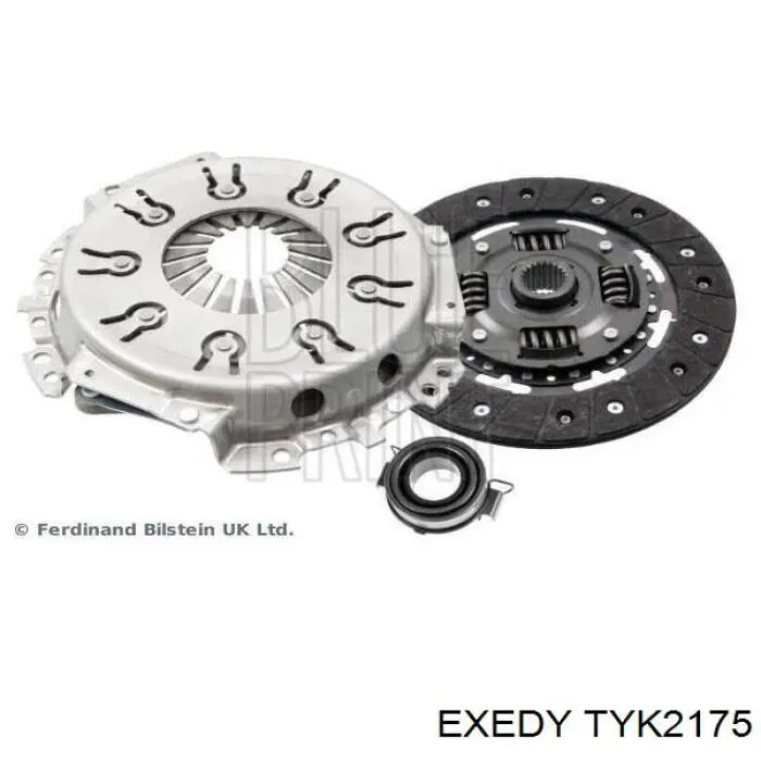 Комплект сцепления (3 части) Exedy TYK2175 цена, от 80.53 USD