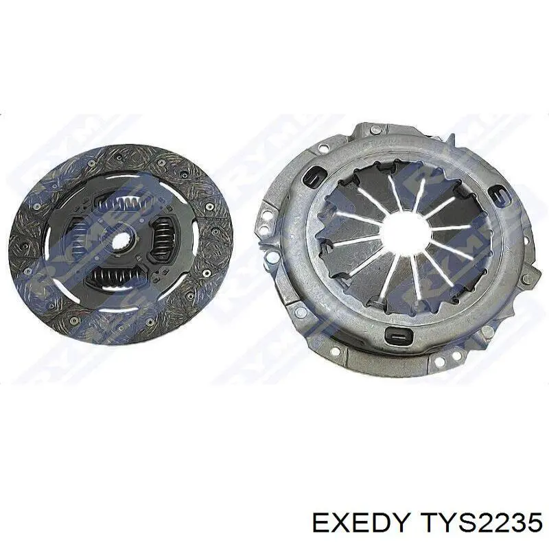 Купить TYS2235 Exedy Комплект сцепления (диск, корзина, подшипник)