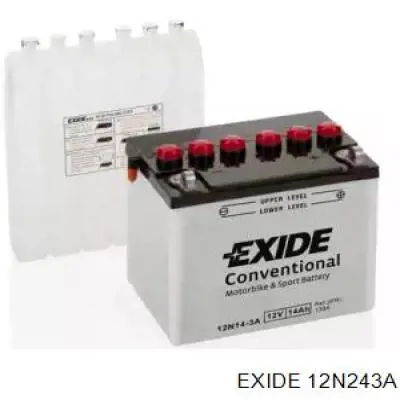 Аккумуляторная батарея (АКБ) EXIDE 12N243A