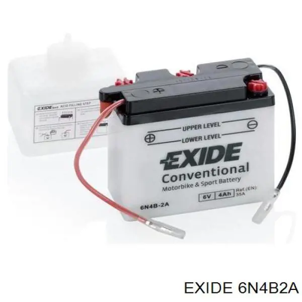 Купить 6N4B2A Exide Батарея аккумуляторная