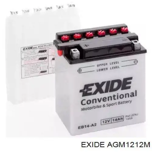 Купить Аккумулятор Exide 12 А/ч (AGM1212M)