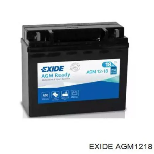 Купить AGM1218 Exide Батарея аккумуляторная
