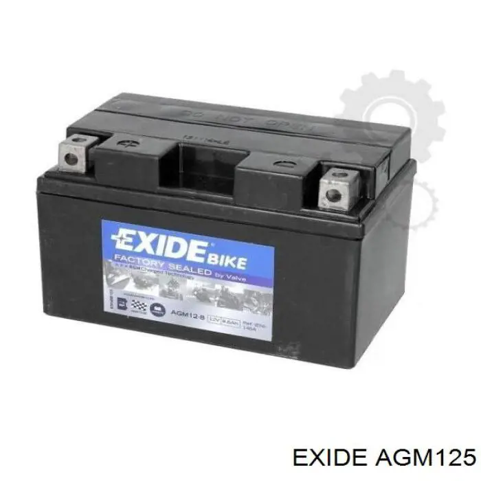 Купить AGM125 Exide Батарея аккумуляторная
