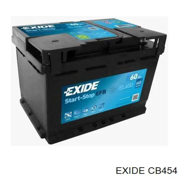 Аккумулятор автомобильный Exide CB454 цена, от 95.86 USD