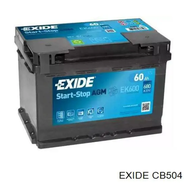 Купить CB504 Exide Батарея аккумуляторная