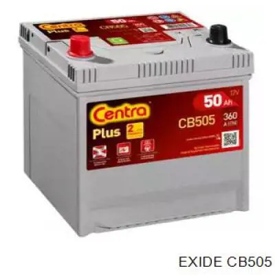 Авто аккумулятор Экзид 50 А/ч 12 В (CB505)