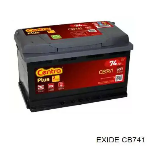 Купить Аккумулятор Exide 74 А/ч (CB741)