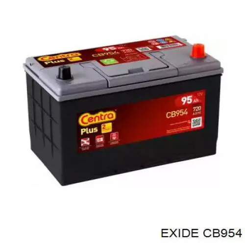 Аккумулятор автомобильный Exide CB954 цена, от 166.41 USD