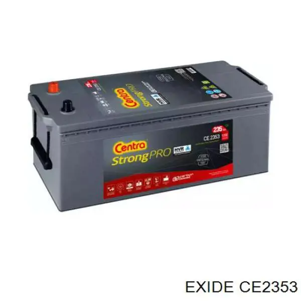 Аккумулятор Экзид 235 А/ч 12 В (CE2353)