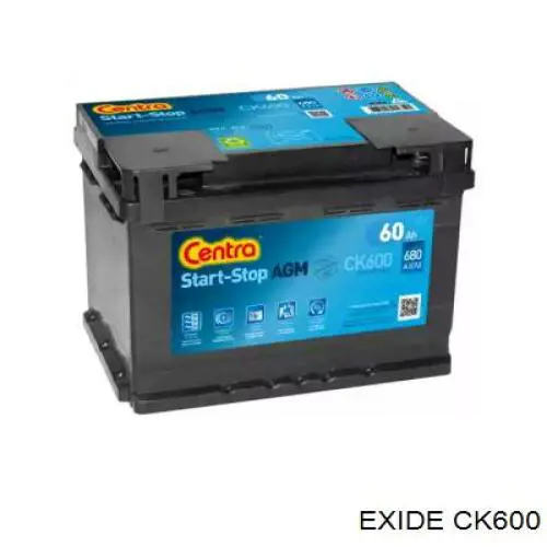 Аккумулятор CK600 Exide