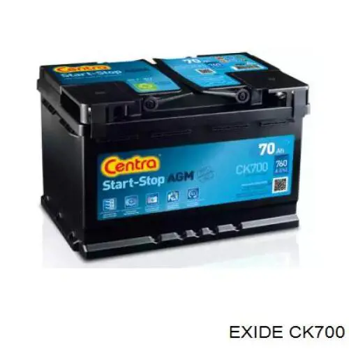 CK700 Exide Аккумуляторная батарея