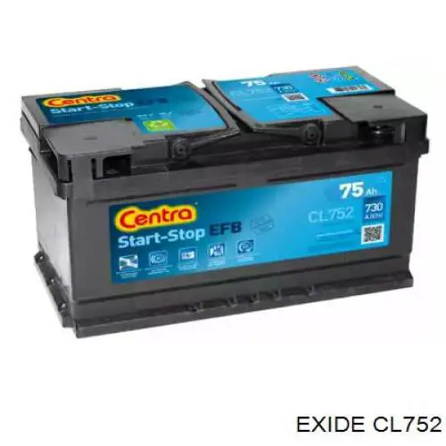 Аккумулятор CL752 Exide