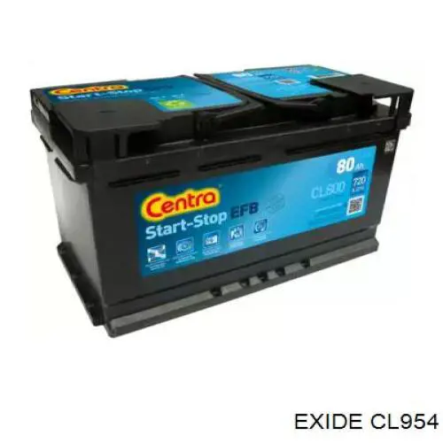 Аккумулятор автомобильный Exide CL954 цена, от 199.86 USD