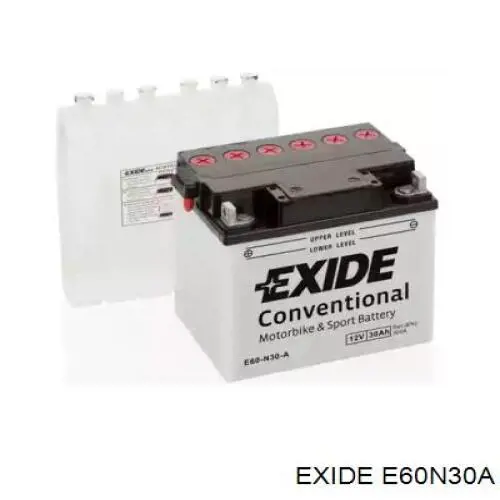 Аккумуляторная батарея (АКБ) EXIDE E60N30A