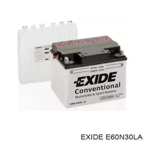 Аккумулятор E60N30LA Exide