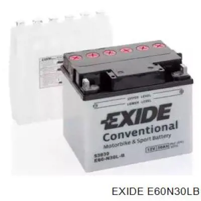 Аккумуляторная батарея (АКБ) EXIDE E60N30LB