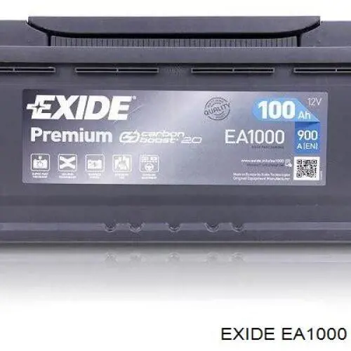 Аккумулятор EA1000 Exide