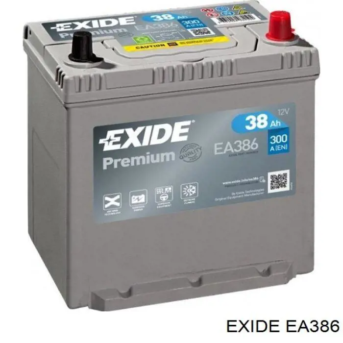 Аккумулятор EA386 Exide