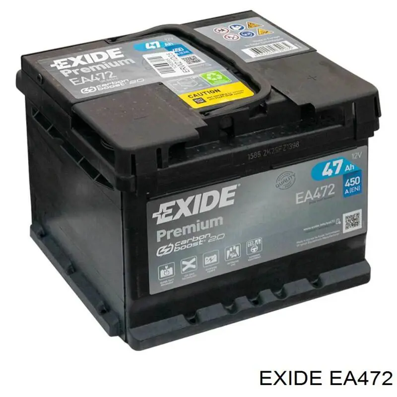 Аккумулятор автомобильный Exide EA472 цена, от 79.57 USD